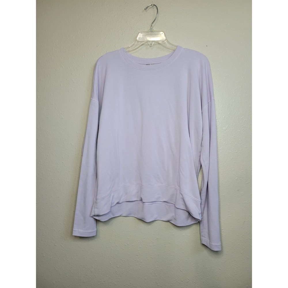 Calia By Carrie Underwood Long Sleeve Crewneck Pullover Top Extra Soft Women's L